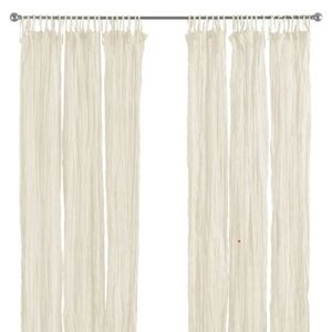 Sheer Tie Top sindow Curtains (2)